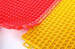 High Durability Interlocking Playground Mats , Portable Non Slip Basketball