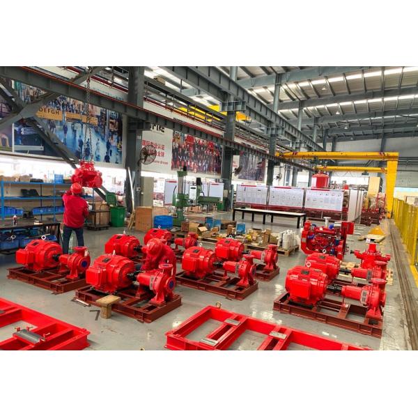 250 GPM @ 81m Electric Motor Driven End Suction Firefighting Pump Set
