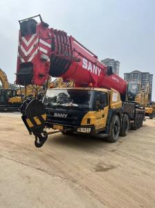 China Sany Used Mobile Crane Trucks 220T 360kW/rpm Second Hand Truck Mounted Cranes wholesale