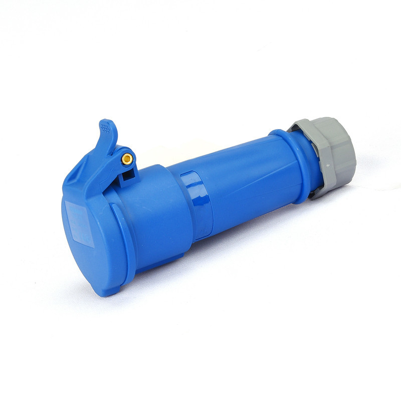 China 230V IP44 Waterproof 3P 16A Industrial Power Socket wholesale