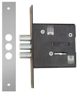 Finish SN GP CP Mortise Key Lock 35mm - 55mm Door Mortise Door Lock Replacement