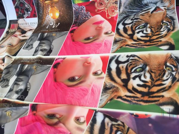 Quality 100% Polyester Digital Printing Fabric Plain Style 75D * 75D Yarn Count For Curtain for sale