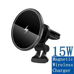 Buy cheap Automatic Clamp Wireless Magsafe Charger Car Mount Air Vent from wholesalers