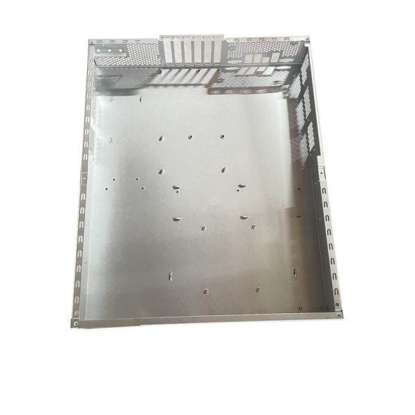 Cnc Cut Sheet Metal Bracket Manufacturer Milling Anodized Electronics Cover