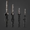 28~60mm Taper Drill Hard Rock Drill Bits , Water Well Drill Bits Wear Resistance for sale
