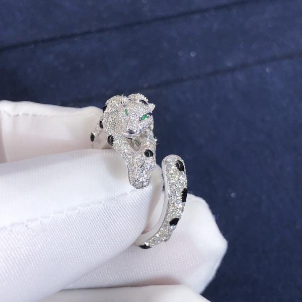 Car Tier High Quality 18K White Gold Ring Jewelry Natural Diamond Engagement Ring