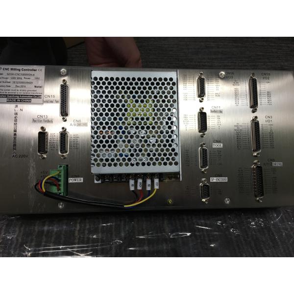 DSP CNC Milling Controller , 0 - 10v Numerical Control Systems With PLC Ladder And ATC