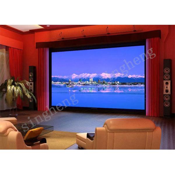 Indoor P4 HD Led Screen SMD2121 LED Component AC110 / 220V Input Voltage