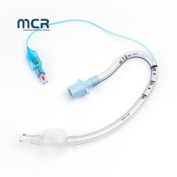 PVC Materials Disposable Medical Endotracheal Tube With Cuff For Nasal And Oral
