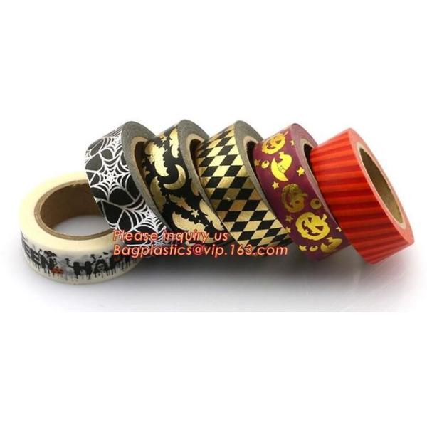 Gold Foil Labelh Tape Label Sakura Diy Scrapbooking Masking Craft Gift Decorative