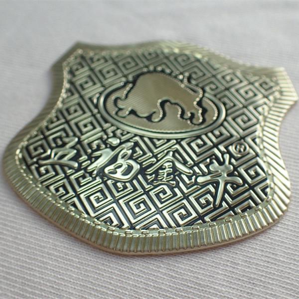 High Frequency Embossed Soft Woven 3D TPU Badges for Leather Chaussures Shirt