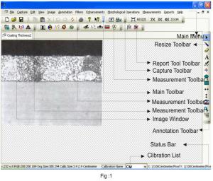 China Image Editing Metallurgical Analysis Investigation Software With Image Processing wholesale