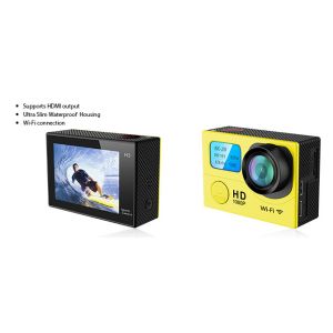 Buy cheap H3 Dual Screen Action Camera 4K Sport travel HD camera best digi cam wireless from wholesalers