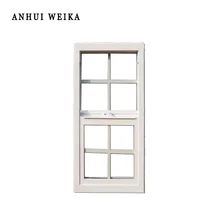 China Customized UPVC Single Hung Sliding Window For Various Applications wholesale