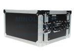 6U Flight Rack Case 19' Tour Portable Flight Case