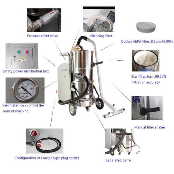 PCB Cutting Machine / Steam Vacuum Cleaner 2200W 900*600*1200mm