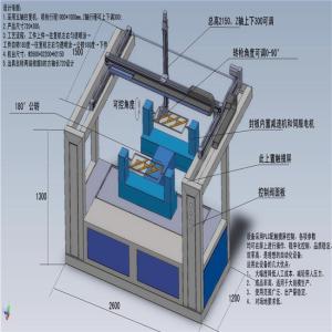 Servo Drive 380V 5 Axis Spray Painting Machine With Touch Screen