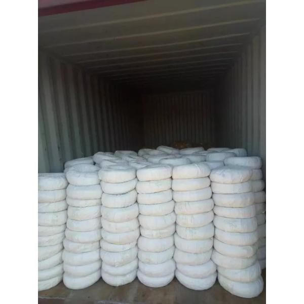 Yellow 1.2mm Pvc Coated Iron Wire Metal Tight Customized