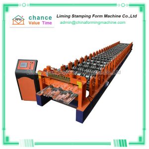 China 37KW Floor Deck Machine , 20Tons metal deck forming machine on sale