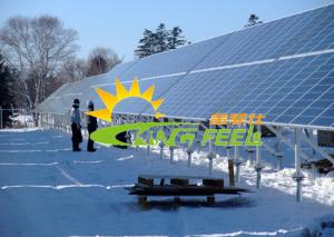 China Silver Reliable Photovoltaic Mounting System Ground Mount wholesale
