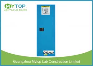 China Safety Industrial Blue Flammable Storage Cabinet For Hospital Laboratory 22 Gal on sale