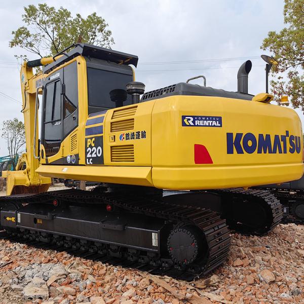 22T Second Hand Komatsu Excavator Komatsu PC220-8 23100kg Used Crawler Excavator
