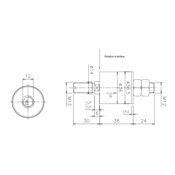 Compact Size Non Mercury Slip Ring High Precision For Industrial