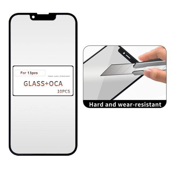 Outer Iphone Front Glass Screen Replacement 13mn/13/13p/13pm With Oca