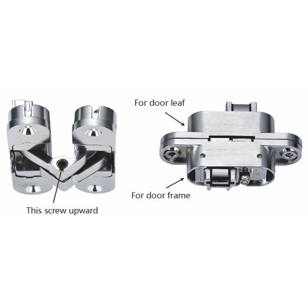High Performance 3D Adjustable Concealed Hinges Adjusting Hidden Hinges