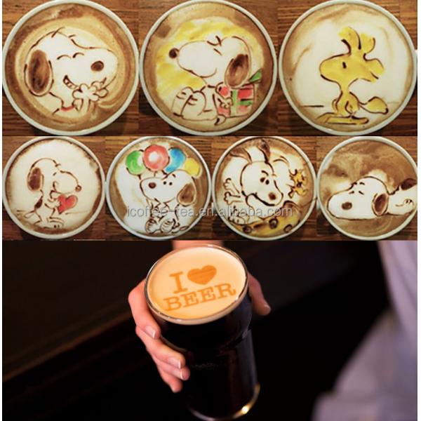 5-15s Printing 600dpi Coffee Latte Art Printer Wifi Connected 1000 Cups