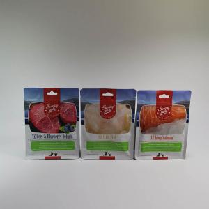 China 50g 205x150mm 100 Micron Recyclable Dog Food Packaging wholesale