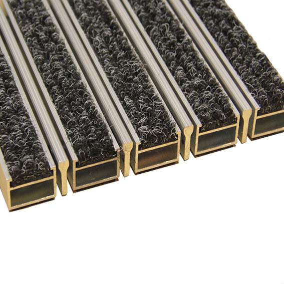 Tufted Aluminium Entrance Matting Metal Frame Door Mat
