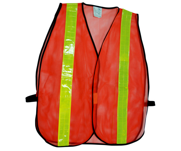 Mesh Hi Vis Vest Construction Orange Mesh Safety Vest Fluorescent