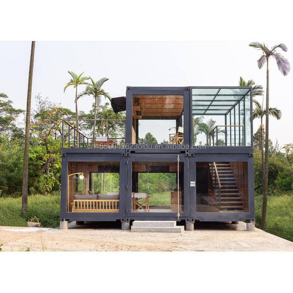 Portable Shipping Modular Prefab Folding Living Homes Storage Expandable Container House with Customized Color and 3D Model