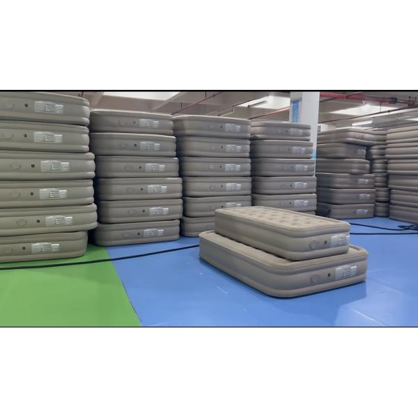 Portable Inflatable Air Mattresses OEM PVC Automatic Air Matress Bed