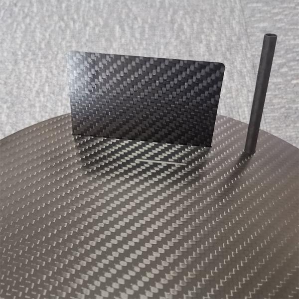 Quality 100% 3K High Gloss Woven Carbon Fiber Plate Low Thermal Conductivity for sale