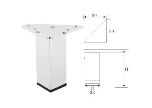 China Cabinet Modern Sofa Legs , Elegant Outlook Modern Desk Legs Fashionable Style wholesale