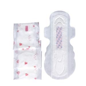 China Disposable Day And Night Use Cotton Sanitary Napkin Ultra Comfortable Lady Pads on sale