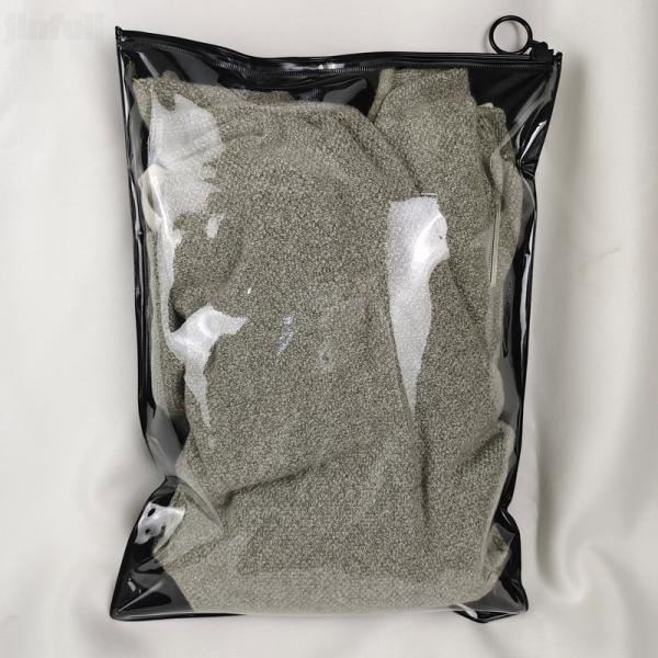 Biodegradable PVC Bag Zipper Rainproof Accept Customized Logo