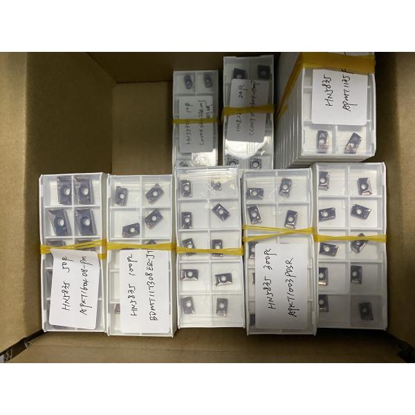 Square SNMX Carbide Turning Insert Cemented High Feeding For Cnc Machine