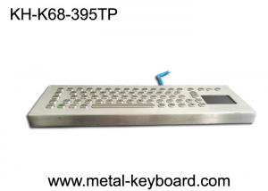 China 70 Keys Rugged Metal Stainless Steel Keyboard With Stand Alone Design For Industrial Control Platform wholesale