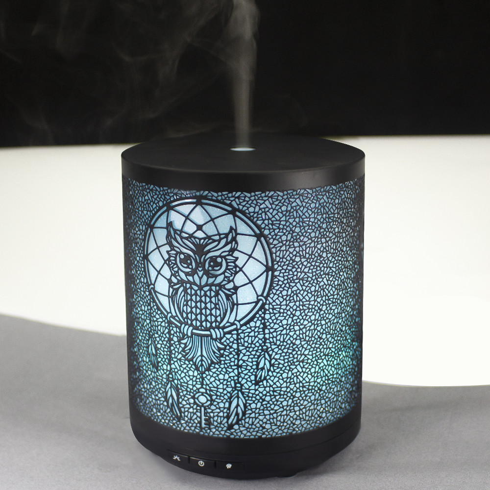 Home 30m3 25ml/H 260ml Ultrasonic Metal Aroma Diffuser