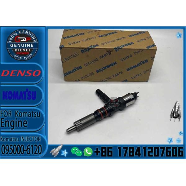 Common rail 095000-6120 Common rail injector 095000 6120 is applicable to Komatsu engine 6261-11-3200 injector