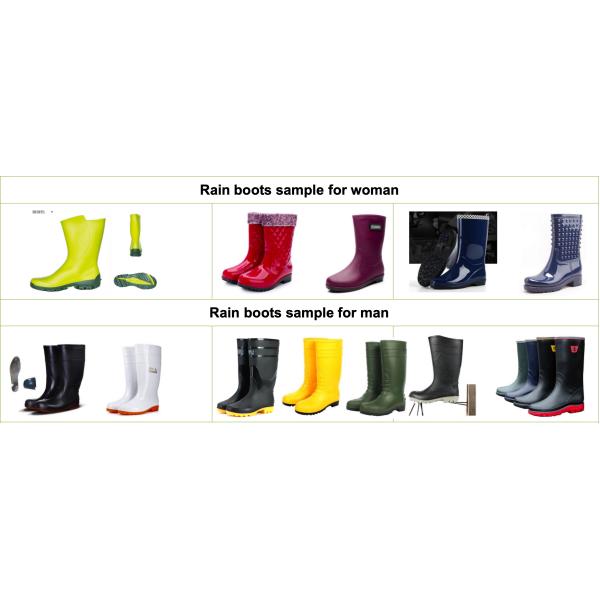 PVC TPR Gumboots Making Machine Rain Footwear Making Machine For Farmers And Workers