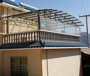 China 1.5mm Polycarbonate Corrugated Sheet High Strength Cost Effective Clear Plastic For Roofing Sheet wholesale