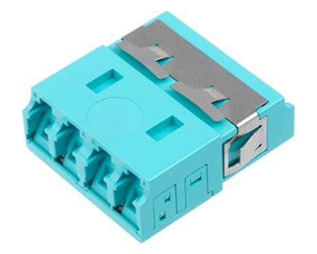 China Dust Proof Fiber Optical Adapter LC Internal Single Shutter Adapter wholesale