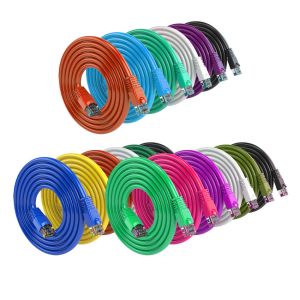 China Cat5e Ethernet Cable 24AWG Copper UTP/STP RJ45 Male-Male wholesale