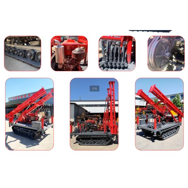 Impact Drilling Soil Detection Drilling Rig Can Reach Depth Of 30 Meters