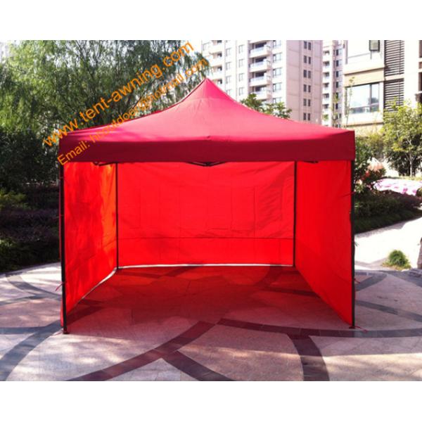 Outdoor Folding Canopy Tent with Sidewalls UV Resistant Oxford Cover Advertising Fold Up Tents