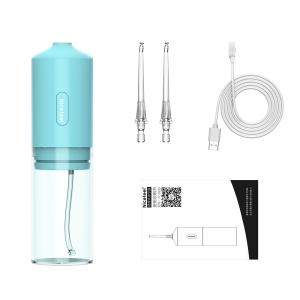 China Customized IPX7 Mini Water Flosser With 160ml Open Water Tank wholesale